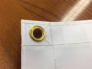 ハトメ加工